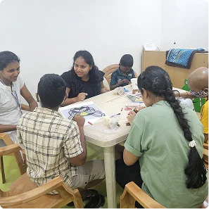Group art workshop